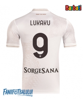 SSC Napoli Romelu Lukaku #9 Tricou Fotbal Replică 2025-26 Barbati Deplasare
